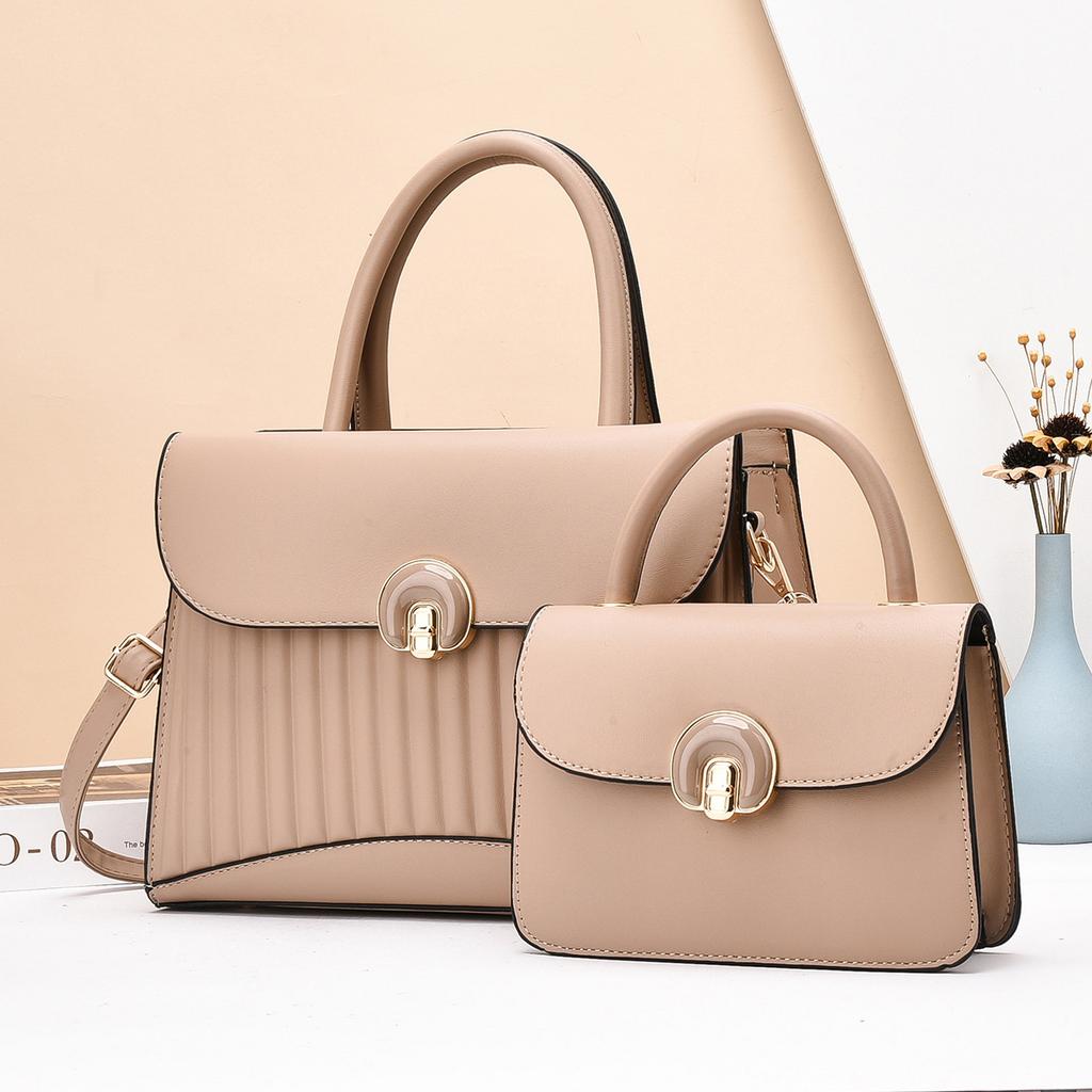Large Capacity Bag for Women New Multi-piece Set for Women's Handbags Fashionable Trendy Commuter One-shoulder Mother-child Bag