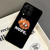 Red Panda Cute Animal Case For Samsung Galaxy M15 M55 M12 M13 M14 M54 M23 M16 M11 M21 M31 M20 M34 M52 M32 M36 M56