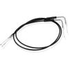 35.4" 39" 43" 47" 51" 55" 59" Stainless Steel Throttle Cable Wire Kit Idle Cable Compatible With Harley Dyna Softail XL 883 1200 Fat Boy Heritage