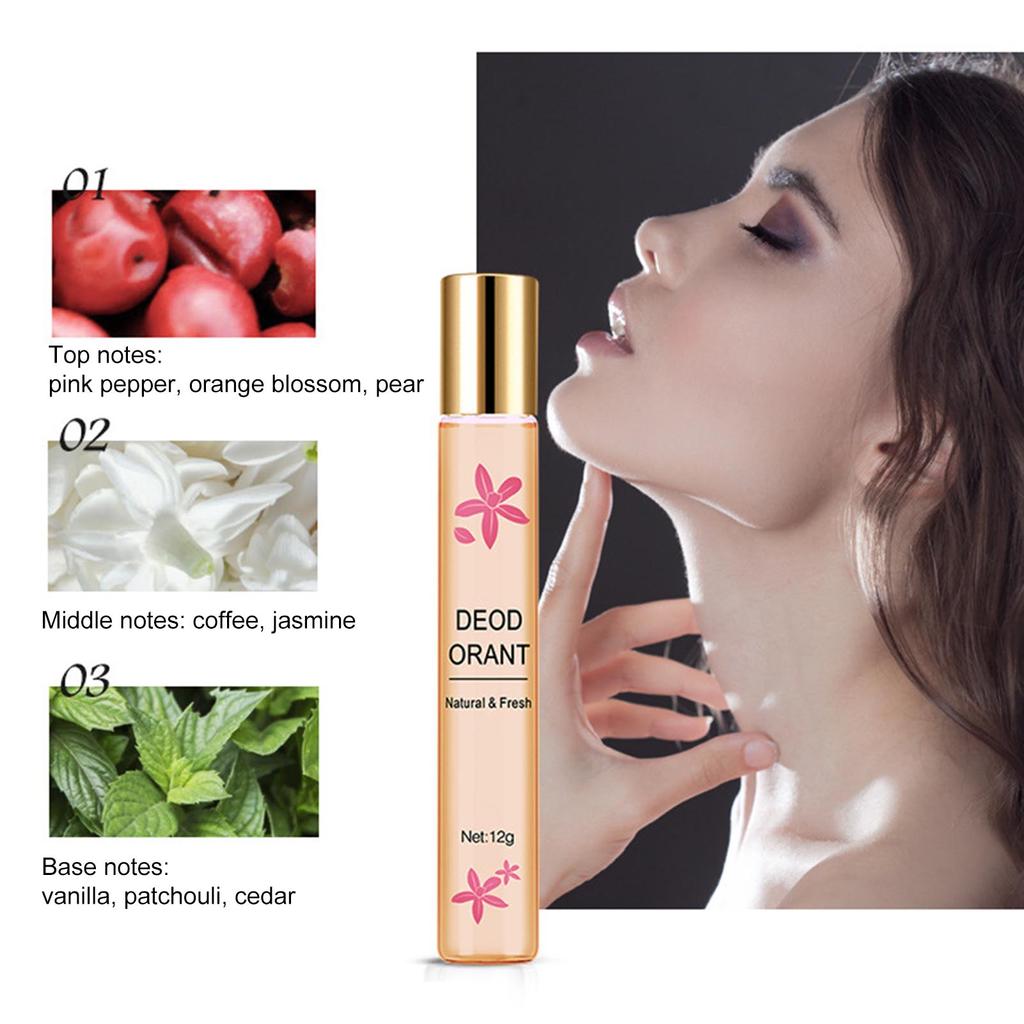 12ml Sweat Absorb Natural Perfumes Original Sweat Refreshing Unisex Fragrance Perfume Body Odor Ball