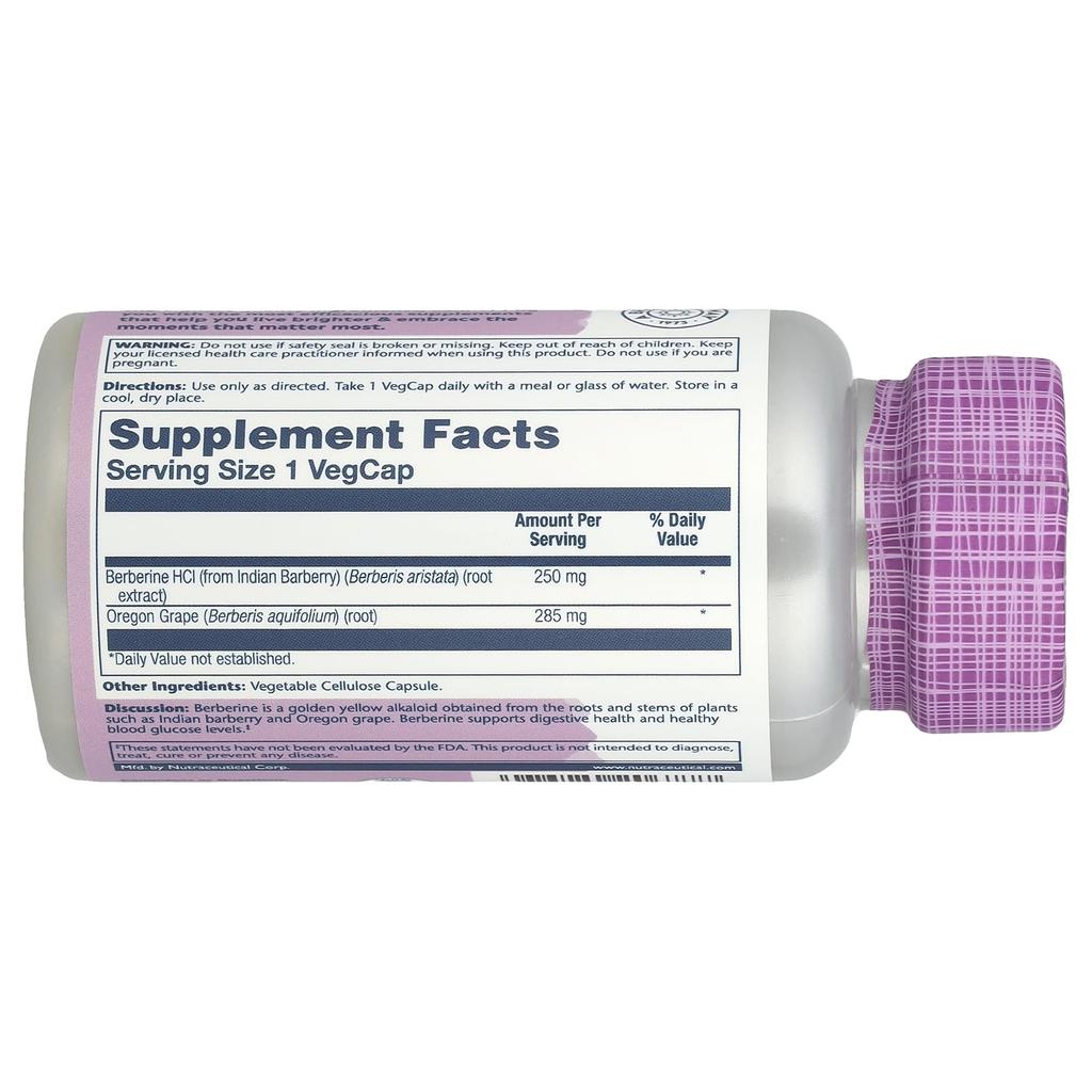 Berberine Root Extract, Advanced Formula, 60 Veggie Caps