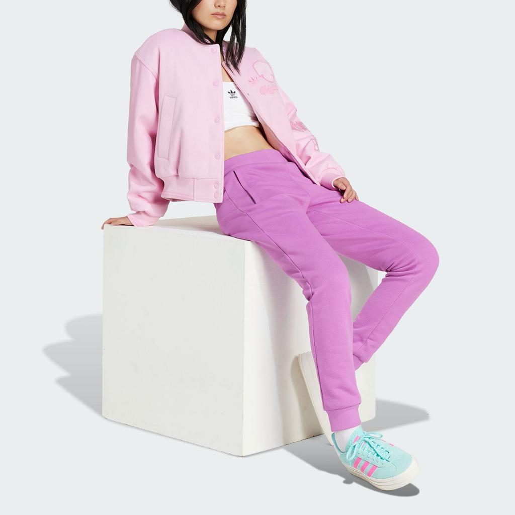 adidas Originals ОВЕРСАЙЗ КОЛЛЕЖСКАЯ КУРТКА Женская Розовая IX6967