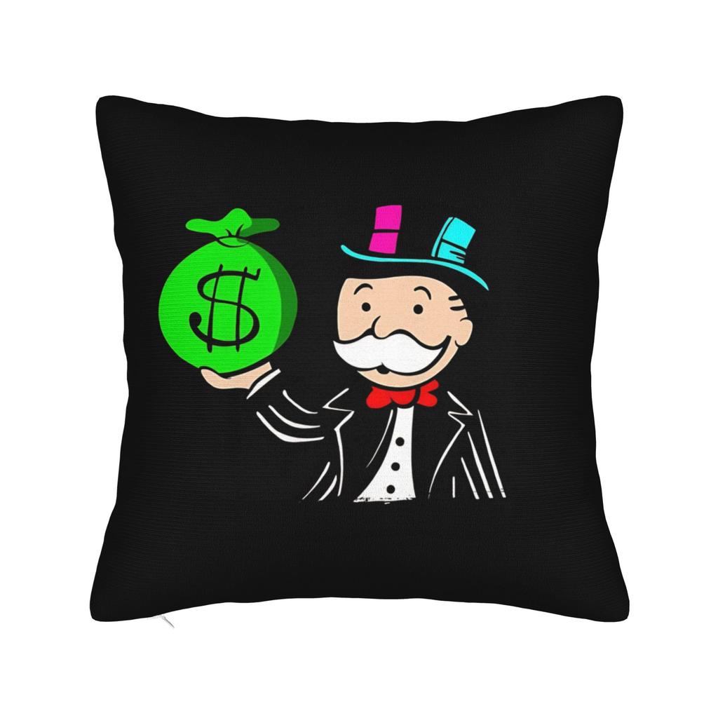 Alec Monopoly B Lucky Dragon Pillow Case Print Pillow Cover Fashion Pillowcases For Office Car Home Decor