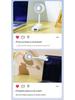 Weilexing 360° Portable Clip-On Fan with Digital Display