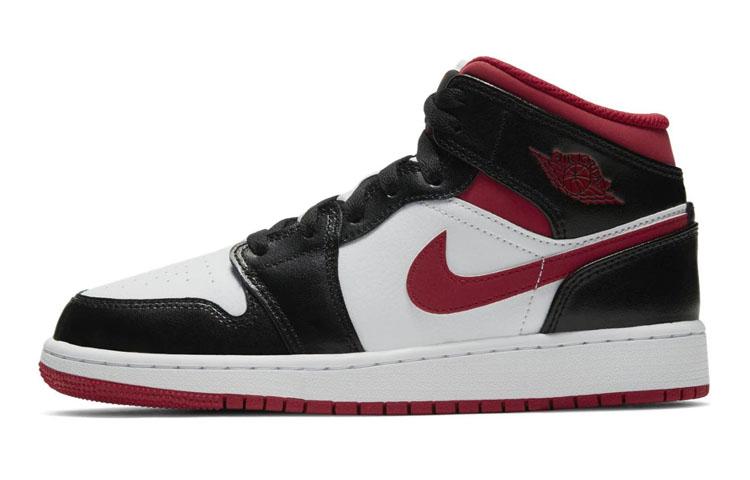 Jordan Kids Air Jordan 1 Mid "Metallic Red" Sneakers DJ4695-122
