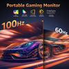 New 18.5 Inch Portable Monitor 1080P HDR Computer Gaming Display 100Hz 100%sRGB IPS for Mac Laptop PC Switch Xbox PS4/5 Xbox