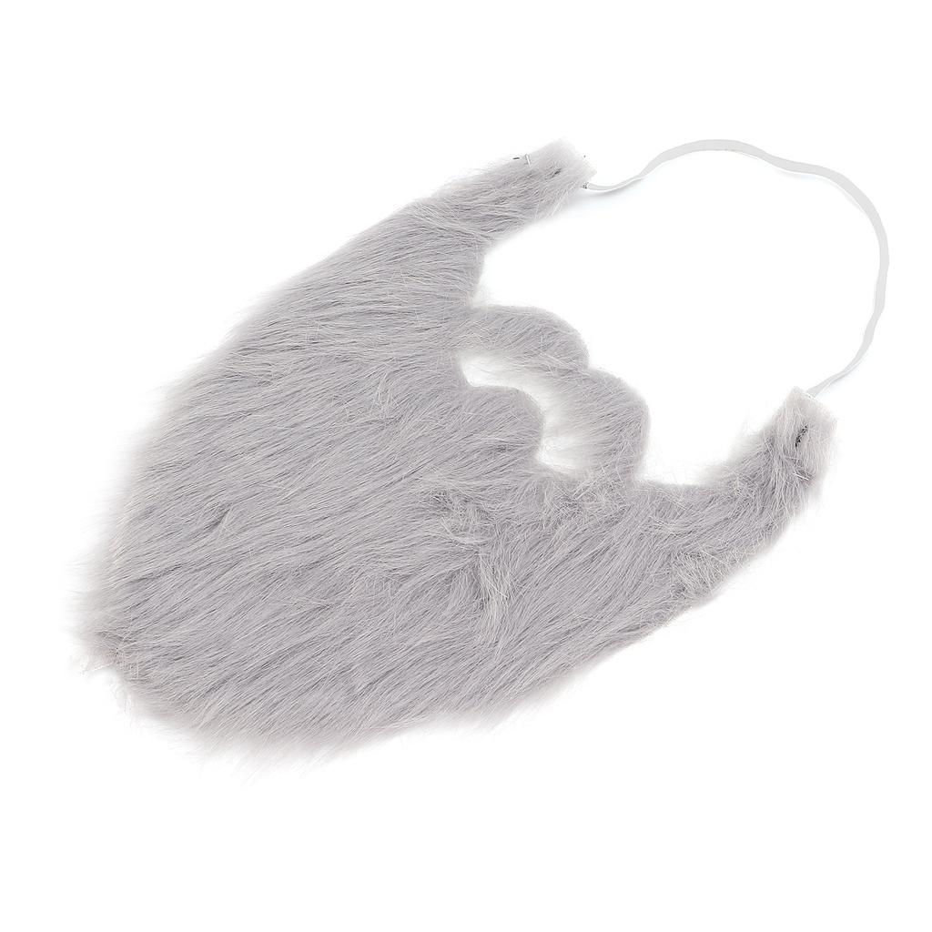 Хэллоуин вечеринка поддельная борода костюм для лица поддельная борода мужской поддельные усы для вечеринок серый