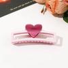 5.1in/3.3in Дофаминовый Красочный Любовное Сердце Геометрическая Заколка-Краб для Волос для Женщин Большого Размера Зажим-Акула Аксессуары для Густых Тонких Волос Лето