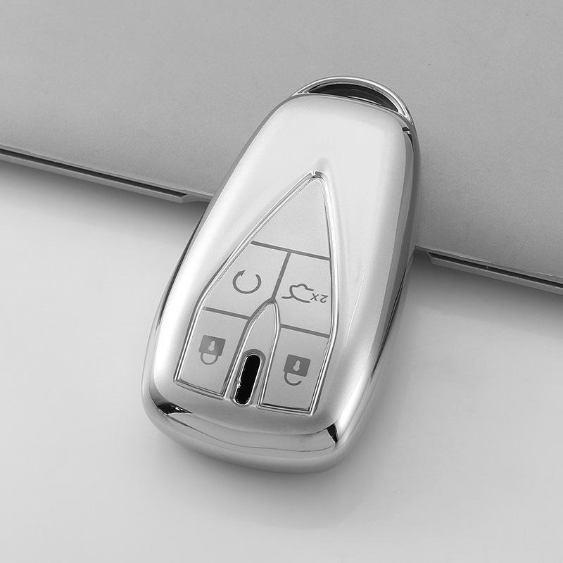 Теперь доступны новые модели чехлов для автомобильных ключей Volkswagen, BYD, Changan, Geely и Baojun в цвете Quicksand Silver.