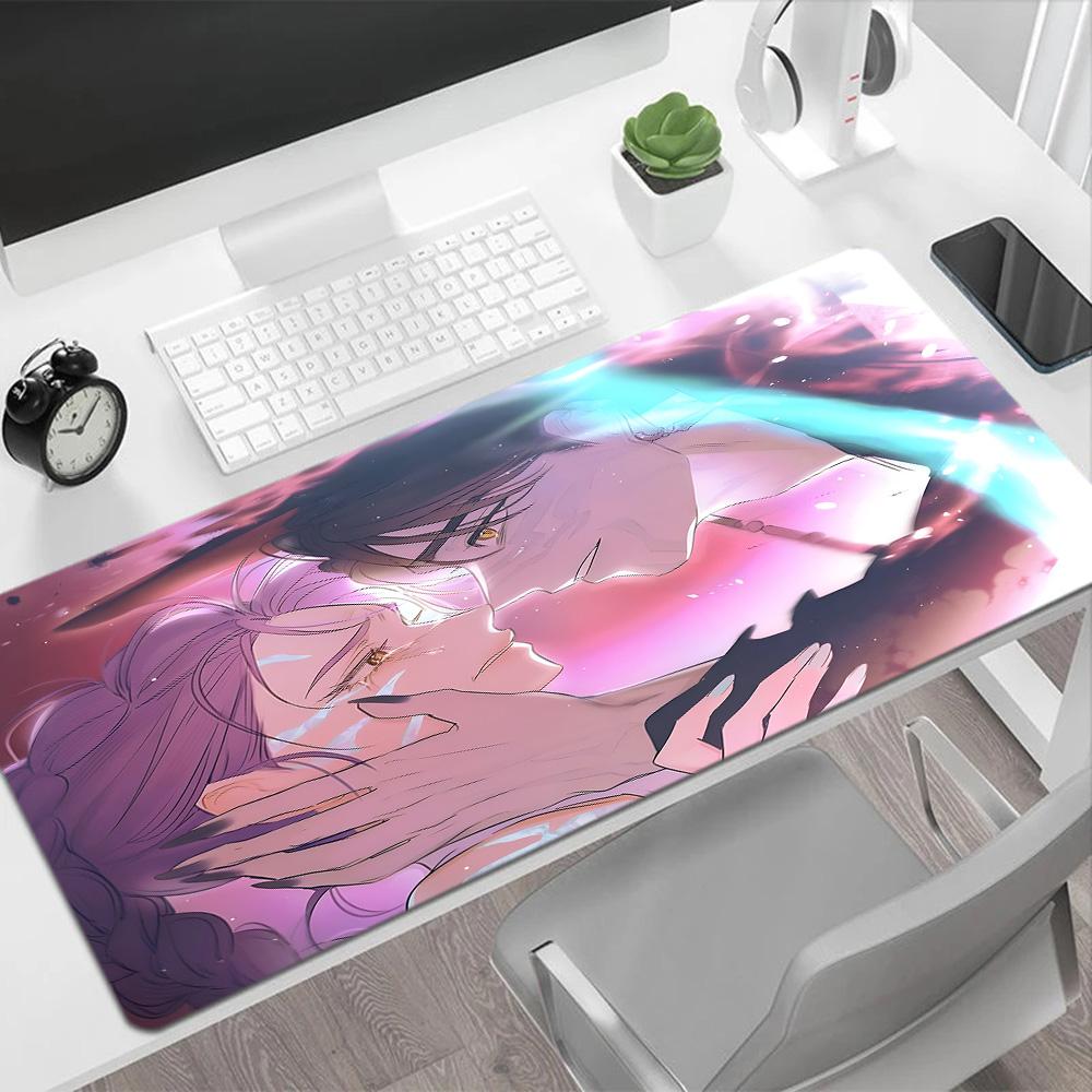 Friendship Through Arm Wrestling Large Mouse Pad Gamer Mousepad Study Desk Mat Non-Slip Rubber Base Perfect Gift for Gamers And Professionals
