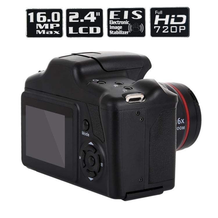 1.3 Mega Pixel HD DV SLR Camera, 2.4 Inch LCD, Full HD 720P Recording, EIS