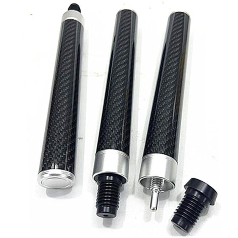 Водонепроницаемый удлинитель для бильярдного кия, текстура углеродного волокна, подходит для начинающих, тренировочное оборудование, практичный удлинитель для кия