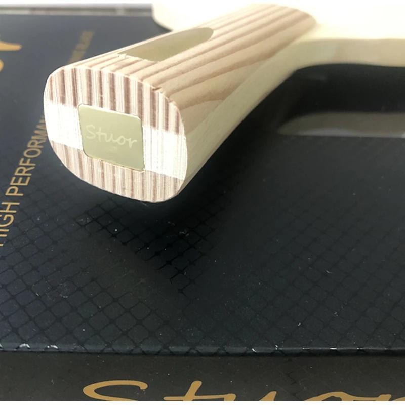 Stuor Single Hinoki 1-слойный Hinoki Скорость 90 Настольный теннис Ракетка Пинг-понг Основа Сплошной кипарис OFF-