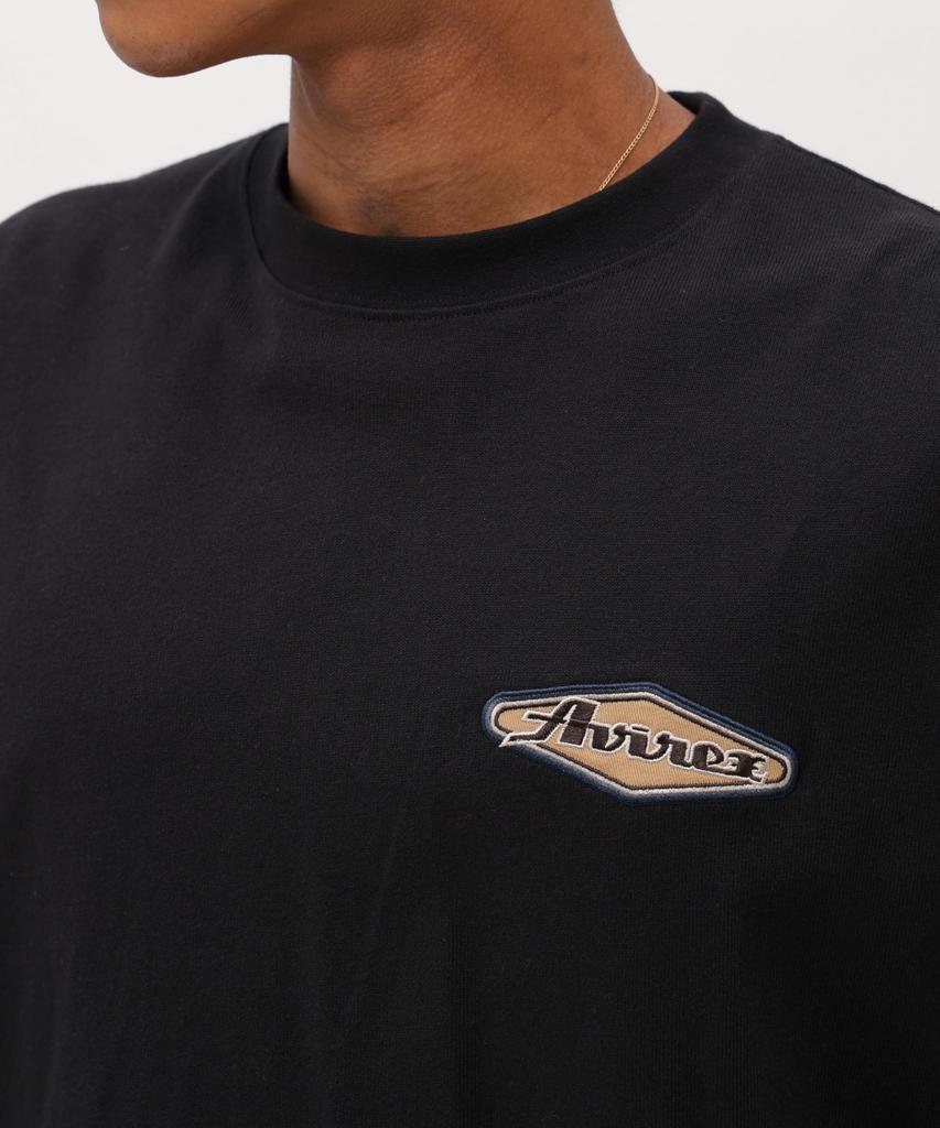 AVIREX GRAPHIC L/S T-SHIRT "THE KINGS" black 783-6130005