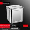 Квадратное Storage Bucket из нержавеющей стали