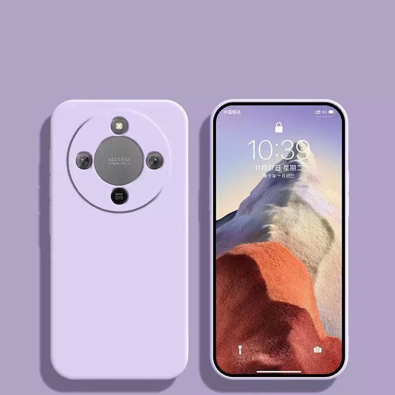 Роскошный Минималистичный Силиконовый Чехол для Телефона для Honor X9d X70 Высококачественный Матовый Приятный на Ощупь Защита Камеры Ударопрочный Чехол Фунда