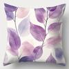 Home Decor Watercolor Floral Pattern Throw Pillow Covers Pattern Cushion Cover Suitable For Sofa Bedroom Car Pillow Cover