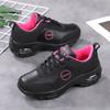 Spring and Autumn Air Cushion Womens Shoes Leather Waterproof Sports Shoes Soft Soled Non Slip Leisure Travel Shoes All Matc