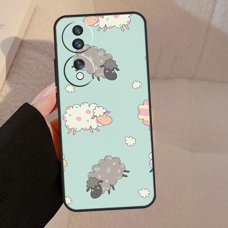 Милые овечки для Honor 90 70 50 Lite Magic 5 Pro 8X 9X чехол для телефона для Honor X8a X9a X7a X6a X9 X7 X8 X9b