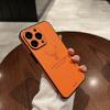 Кожаный чехол для телефона Для For Iphone 14 Pro 13 12 11 Pro Max X Xs Max Xr  Чехол с узором 'Олень' и 'Личи' Для For Iphone 13 Pro Max