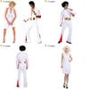 Elegant Marilyn Monroe Dress With Glamorous Curly Wig For Halloween Celebrations