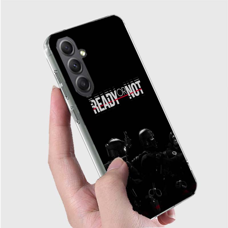 Police FBI Phone Case for Samsung A16 A26 A36 A56 A17 A37 A57 A07 A06 A02S A03 A04S A05S Galaxy Note 20 10 A50S A71 A51 A31 A30