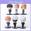 Набор из 6 фигурок Jujutsu Kaisen: Годзё Сатору, Кугисаки. Идеально для коллекционеров и детских подарков