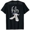 Fih Обувь Рыба Смешной Неправильно Написанный Юмор Футболка Рыбак Унисекс FihCalling Дизайн Y2k Графический Наряд Унисекс Модная Футболка С Надписью Новинка