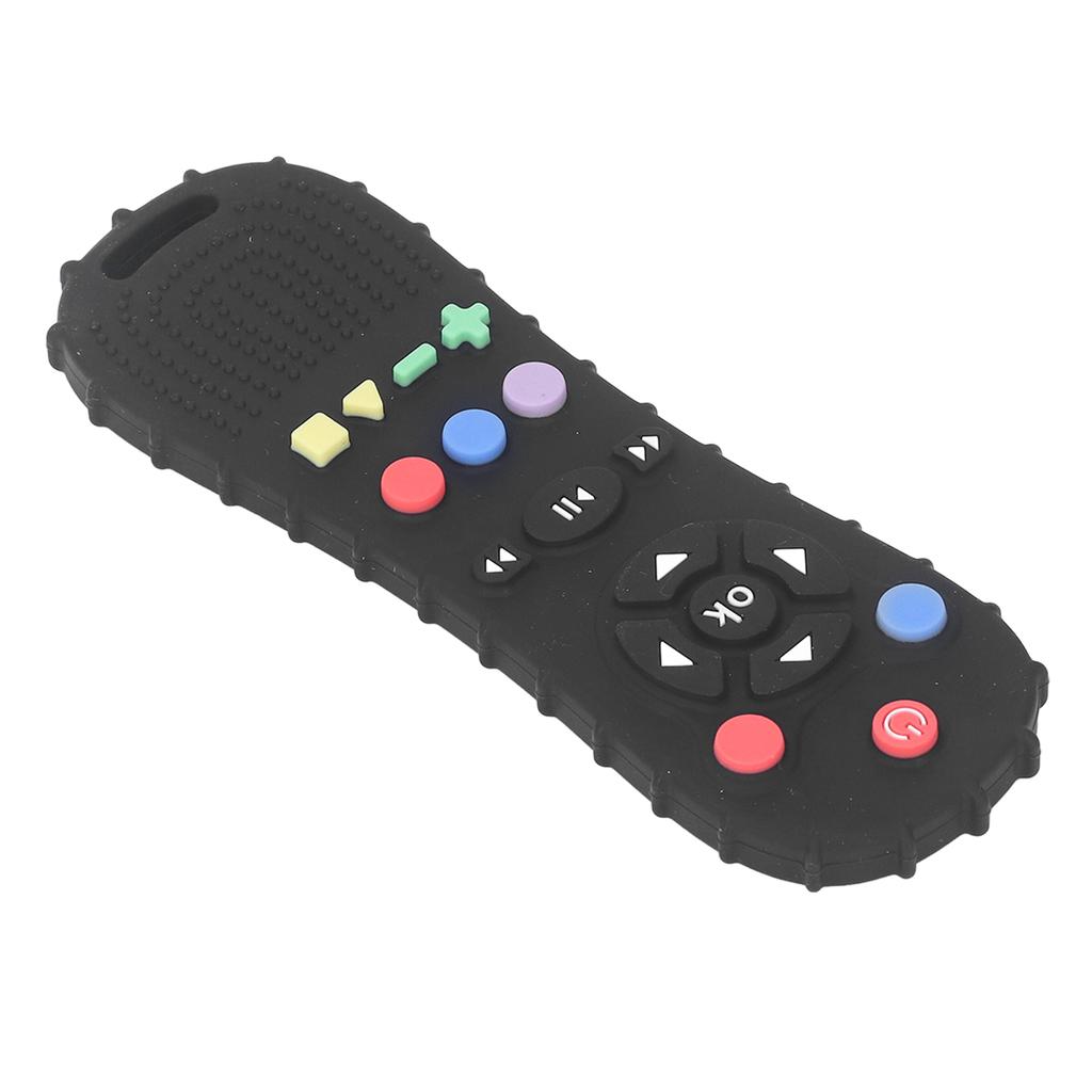 Игрушка для прорезывания зубов Baby Control, мягкая силиконовая игрушка для прорезывания зубов в форме телевизора, для малышей, черная