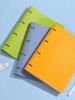 A4 Removable 4-Hole Loose-Leaf Grid Notebook - Simple College Student Design