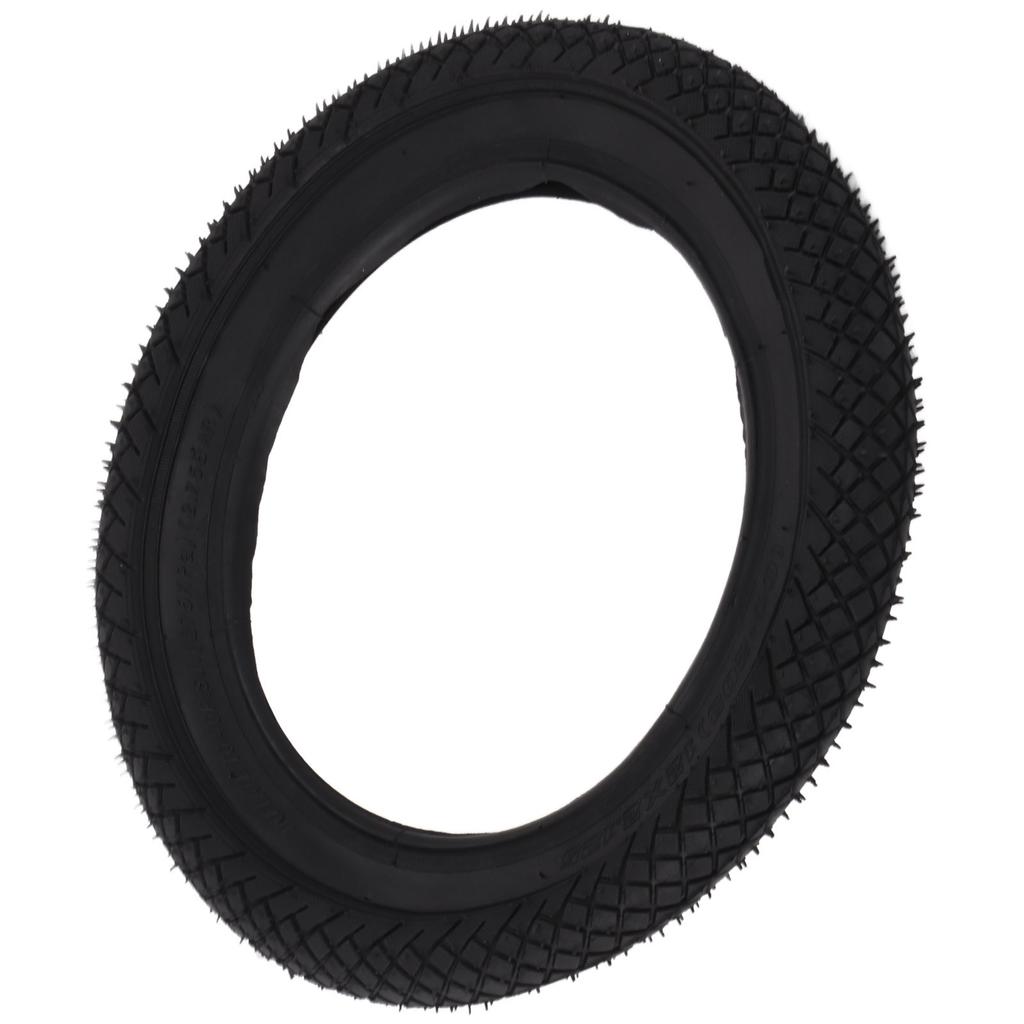 Детская толстая нескользящая резиновая шина Детский велосипед Клетчатый узор Шина Запчасти Аксессуары