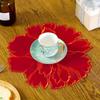 1PC Exquisite Dining Table Decoration Heat Insulation Table Mat For Home Placemat Flower Shape