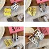 Cute Coffee Cup Hair Clip Flower Small Hair Claw Creative Acetate Hair Claw  Girl