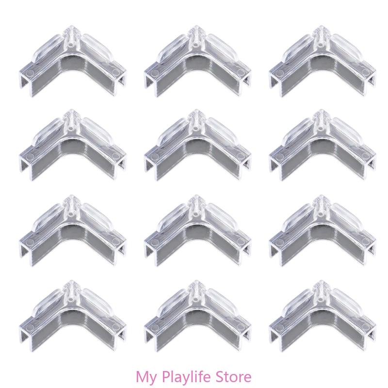 12 шт. Защитные уголки для аквариума, защитные уголки для аквариума, предотвращают повреждения и обеспечивают безопасность, мягкие чехлы для углов, защищающие от ударов