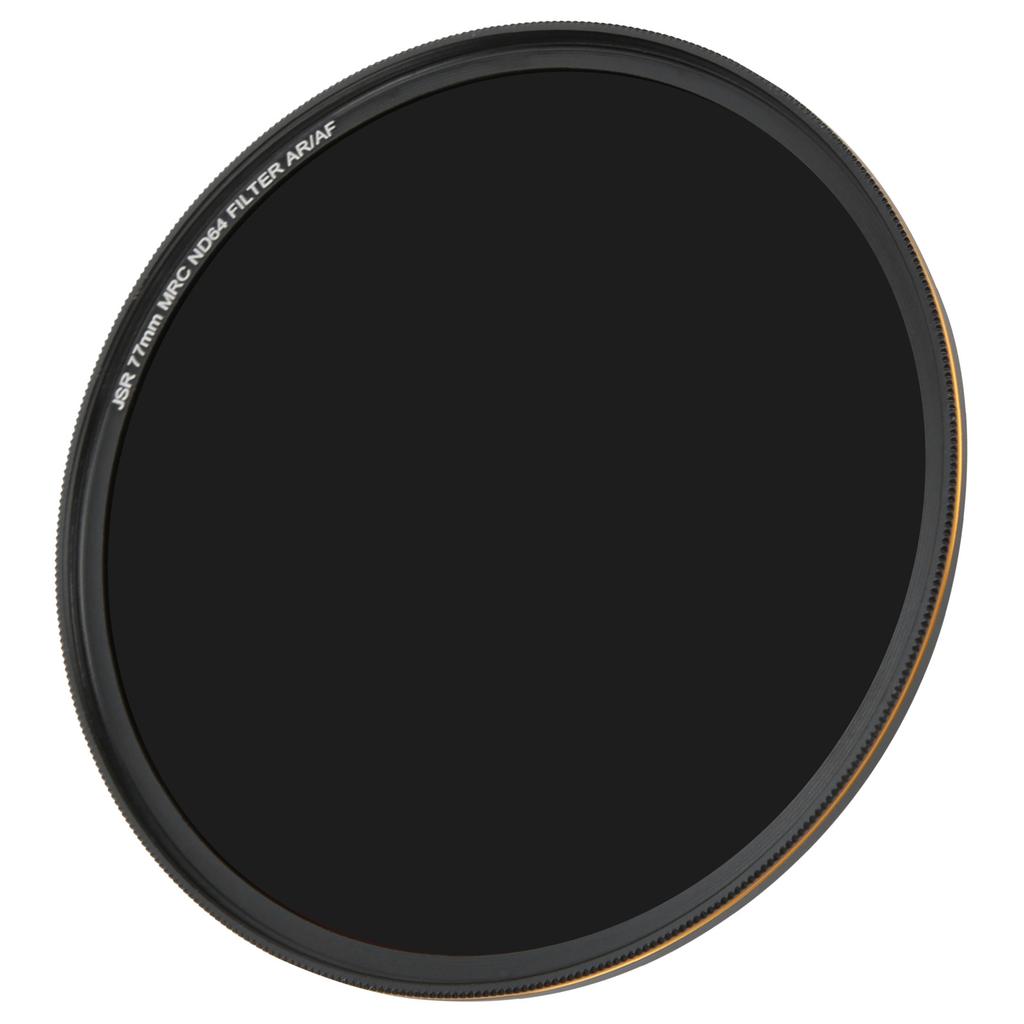 Junestar ND Filter MultiLayer Coating Waterproof Neutral Density ND64 Ultrathin Filter for