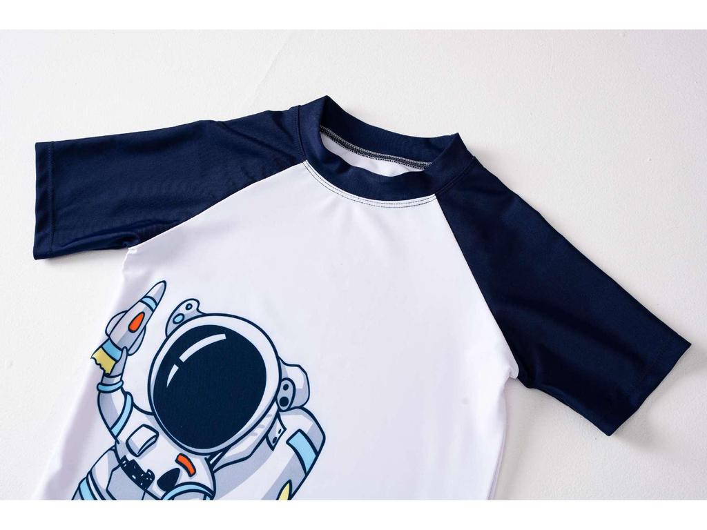 Kids' Quick-Dry Split Swimsuit Set for Boys and Girls