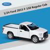 Welly 1/24 2015 Ford F150 Regular Cab Pickup Alloy Car Model Diecasts Metal Toy Off-road Vehicles Car Model Simulation Kids Gift