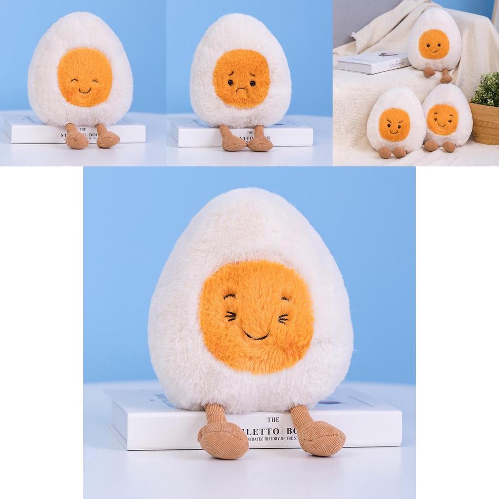 Egg-cellent Plush Toy Adorable And Cuddly Egg-shaped Doll