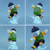16 см Dragon Ball CS Модель пельменя Фигурка Действия Статуэтка из ПВХ Коллекционная Модель Игрушка Подарок Настольное Мультяшное Украшение