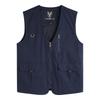 Large Size 8XL Outdoor Leisure Vest Men's Multi-Pocket Breathable Outdoor Sports Coat Leisure Vest Men