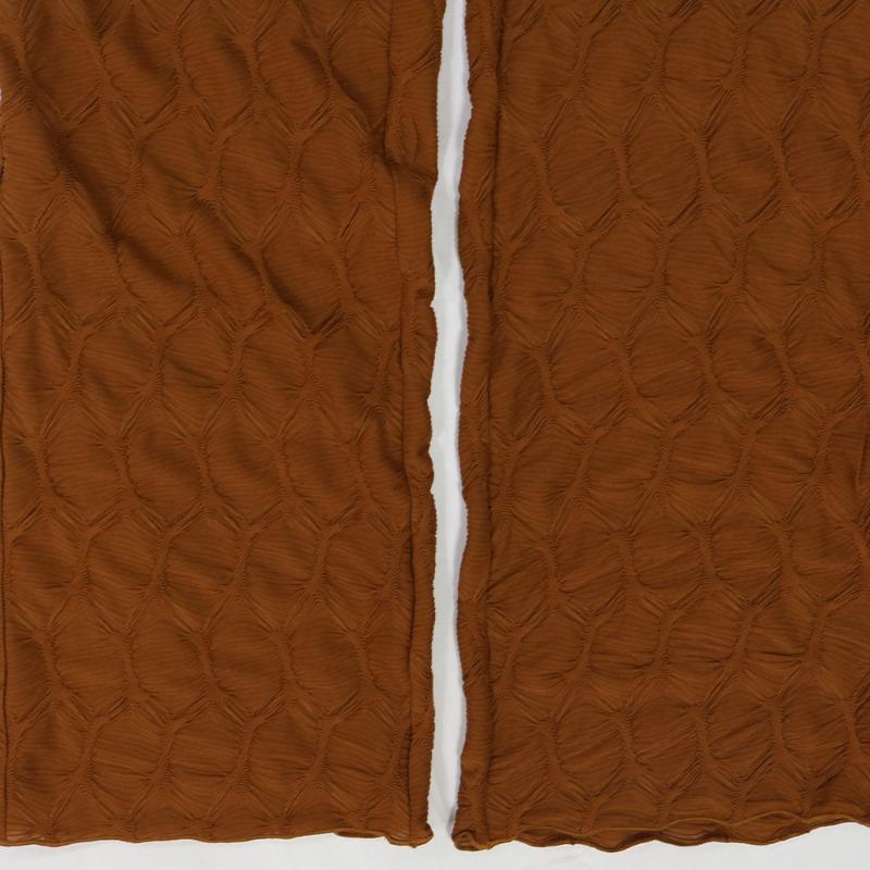 Женский новый комплект из двух предметов: короткий топ с однотонным воротником, длинными рукавами и модными узкими брюками