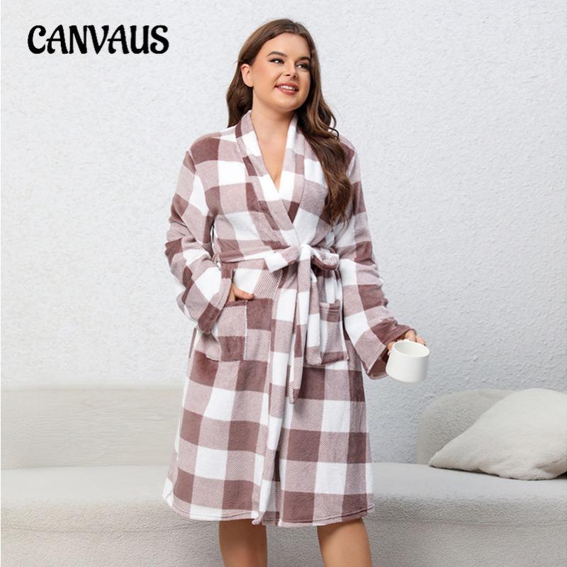 Халат больших размеров для женщин, осень-зима, с длинными рукавами, махровый халат, длинная пижама, домашняя одежда