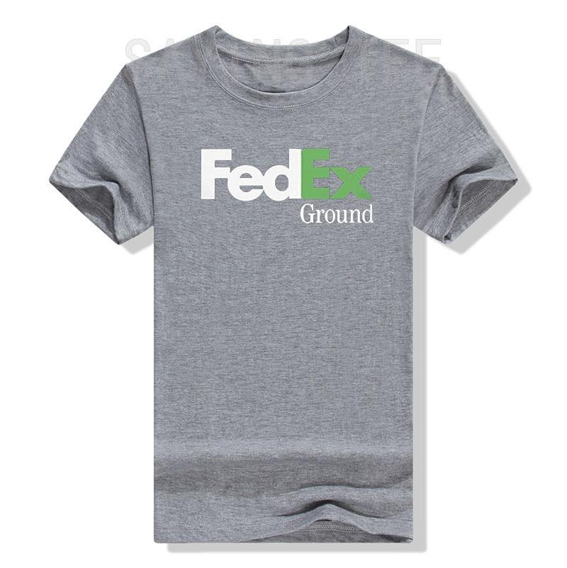 FedEx Модная Унисекс Футболка с Коротким Рукавом и Круглым Вырезом, Графические Футболки, Повседневная для Мужчин и Женщин, Забавные Блузки, Хлопок, Рабочая Одежда, Подарки