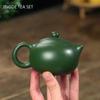 180 мл китайский чайник из фиолетовой глины Исин, ручной работы, чайник из зеленой глины Сиши, фильтр для заваривания чая Zisha, аксессуары для чайной церемонии