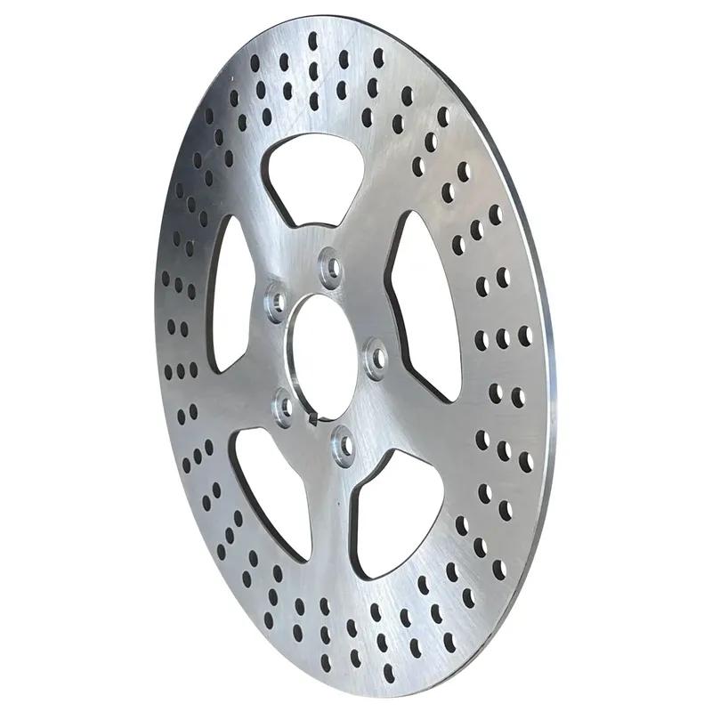 Для FXDB Dyna FXDF FXDWG FXSB Road King 1690 FLXRC 1750 FLHTCUSE BLK CVO 1800 08-13 Мотоцикл Передний Тормозной Диск Ротор