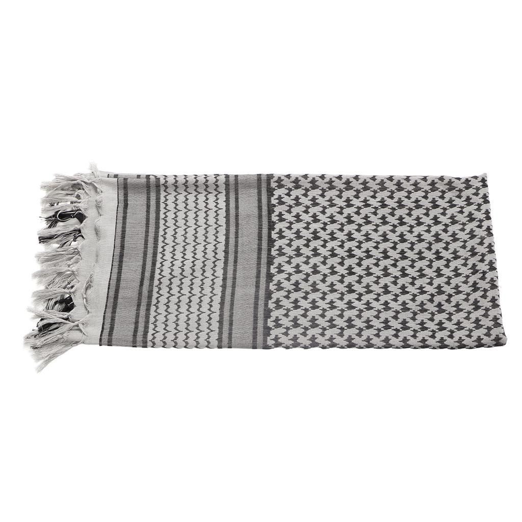 Desert Scarf Wrap Thickened Cotton Soft Comfortable Simple Versatile Warm Scarf for Cold Days Gray