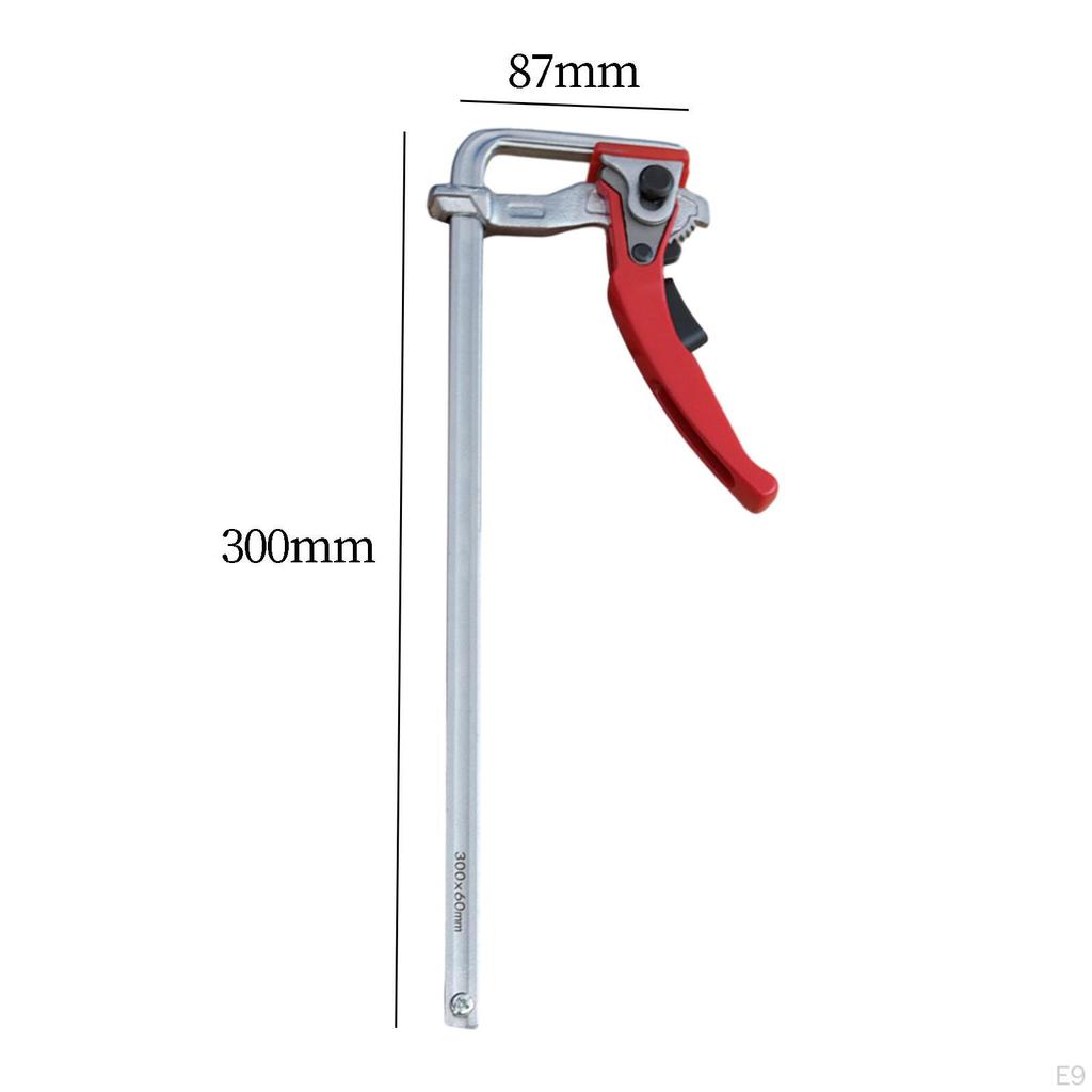 Clamp Ratchet Strong Tension Woodworking Tool Heavy Duty Multi Angle Quick