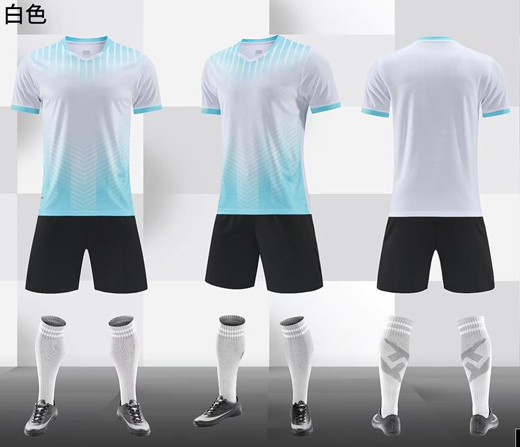 Новые джерси, Футбольные джерси, Джерси для мальчиков и девочек, Тренировочные джерси для студентов, Соревновательные джерси, Печать на коротком рукаве, Дышащие летние