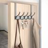 Heavy-Duty Coat Rack Clothes Hanger Hooks Strong Load-bearing Simple Installation Over-the-Door Hooks Hat Towel Hangers