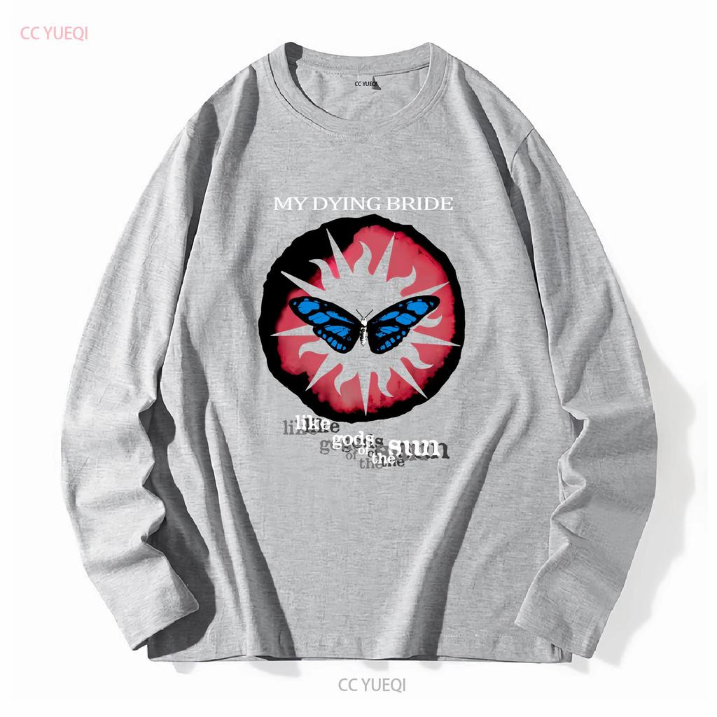 MY DYING BRIDE Как Боги Солнца Футболка Все Размеры от S до 5XL LL1796 длинный рукав винтажная стираная дизайнерская одежда streetwear